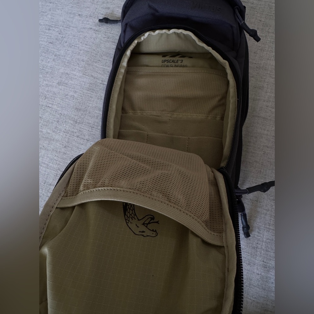 NEW Viktos Upscale 3 Slingbag tactical ccw bag gray - Picture 6 of 6